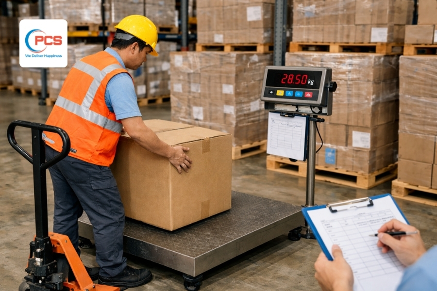 Cân nặng thực tế của hàng hóa ảnh hưởng đến chi phí vận chuyển Cân nặng thực tế của hàng hóa ảnh hưởng đến chi phí vận chuyển