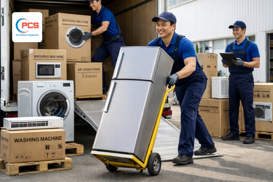 PCS Logistics nhận vận chuyển c&aacute;c loại h&agrave;ng h&oacute;a khu c&ocirc;ng nghiệp