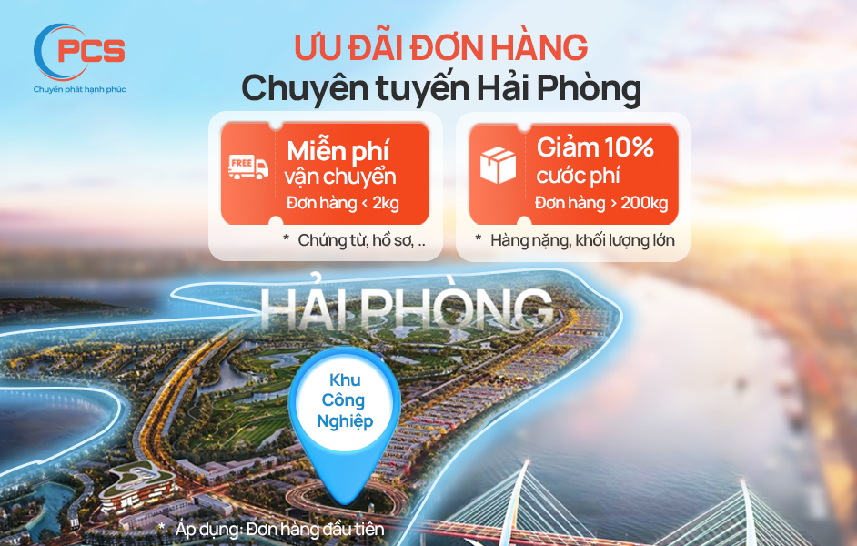 Ưu Đãi chuyên tuyến CN Hải Phòng