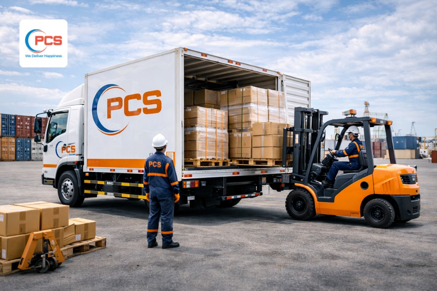 Vận chuyển l&ocirc; h&agrave;ng h&oacute;a thiết bị  c&ocirc;ng nghiệp