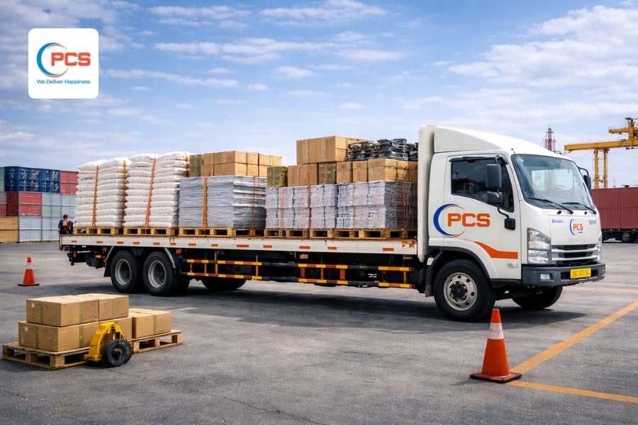 H&agrave;ng nặng cũng bao gồm c&aacute;c loại nguy&ecirc;n liệu sản xuất c&ocirc;ng nghiệp