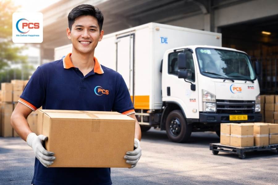 PCS Logistics cung cấp dịch vụ vận chuyển h&agrave;ng nặng tuyến KCN cả nước
