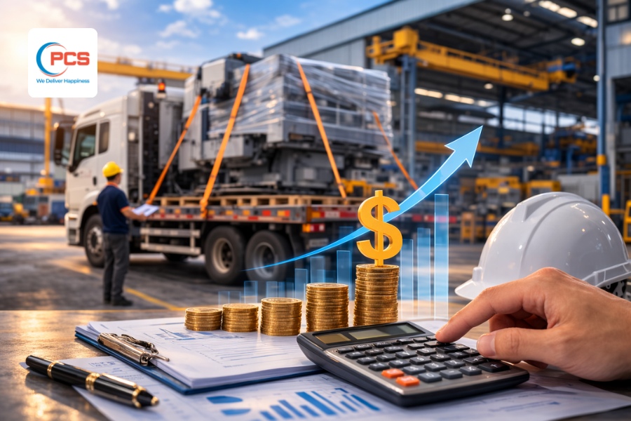 Đối với mỗi loại h&agrave;ng h&oacute;a đặc th&ugrave; sẽ c&oacute; c&aacute;ch t&iacute;nh chi ph&iacute; vận chuyển kh&aacute;c nhau