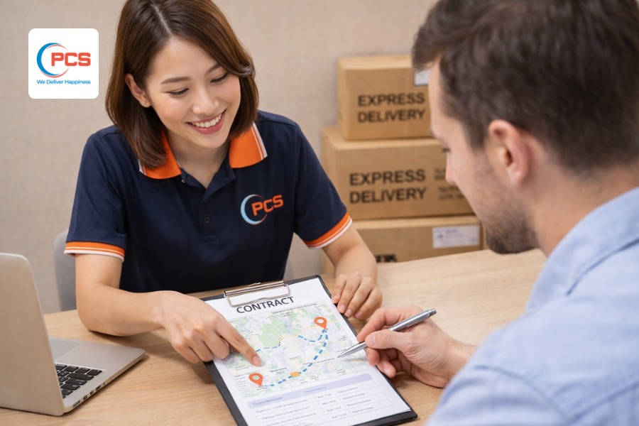 Đơn vị vận chuyển v&agrave; doanh nghiệp cần thỏa thuận r&otilde; về tiến độ để tr&aacute;nh t&igrave;nh trạng g&acirc;y chậm trễ quy tr&igrave;nh sản xuất