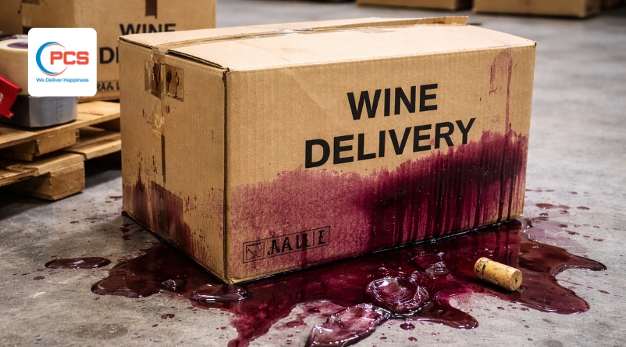 Khi vận chuyển rượu dễ gặp c&aacute;c rủi ro về vỡ hỏng, r&ograve; rỉ khi kh&ocirc;ng đ&oacute;ng g&oacute;i kh&ocirc;ng đạt ti&ecirc;u chuẩn