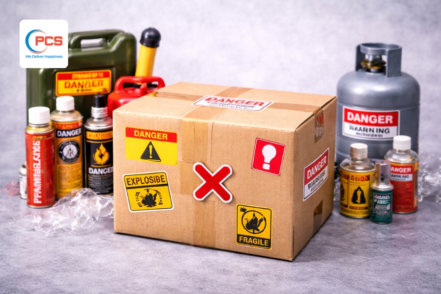 C&oacute; một số mặt h&agrave;ng bị cấm vận chuyển theo quy định của ph&aacute;p luật