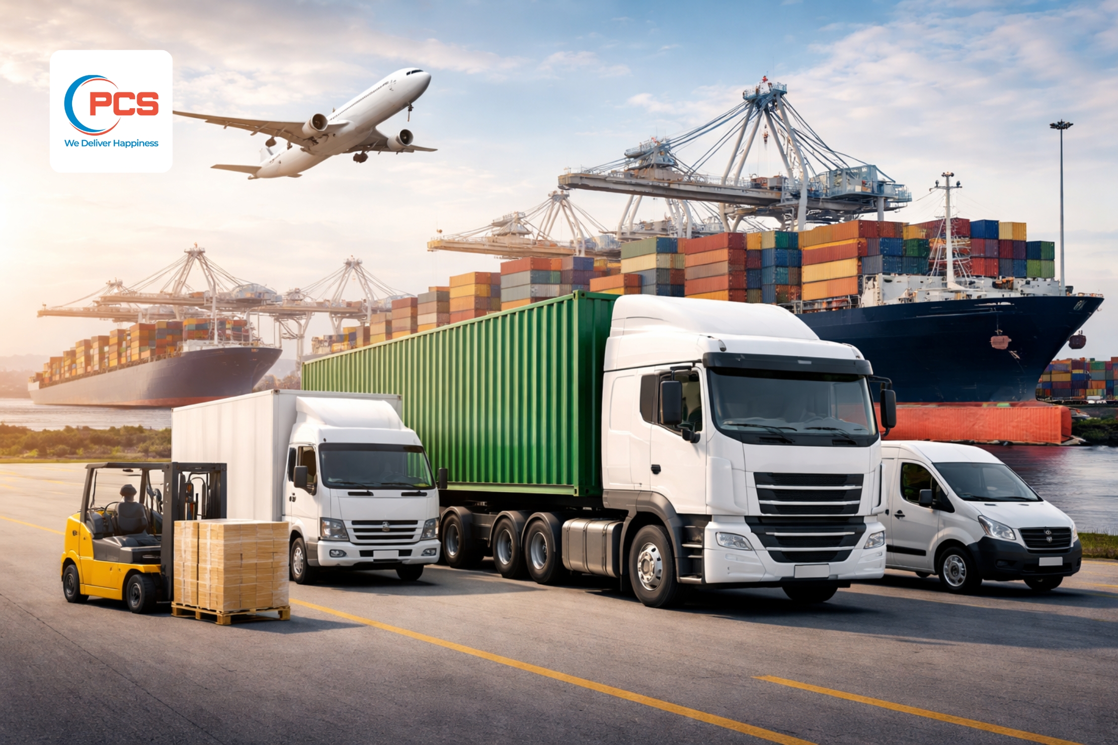 Dịch vụ vận chuyển h&agrave;ng ho&aacute; đ&oacute;ng vai tr&ograve; quan trọng với doanh nghiệp hiện nay.