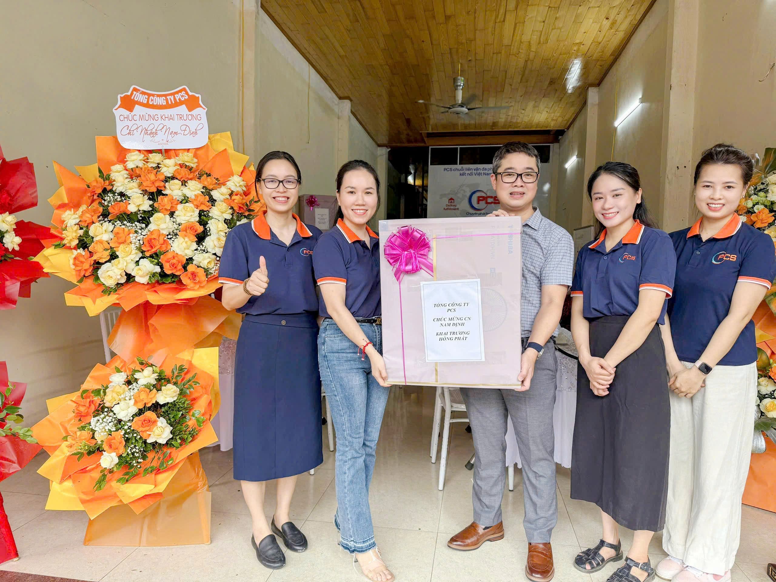 PCS Logistics mở rộng mạng lưới, khai trương chi nh&aacute;nh Nam Định