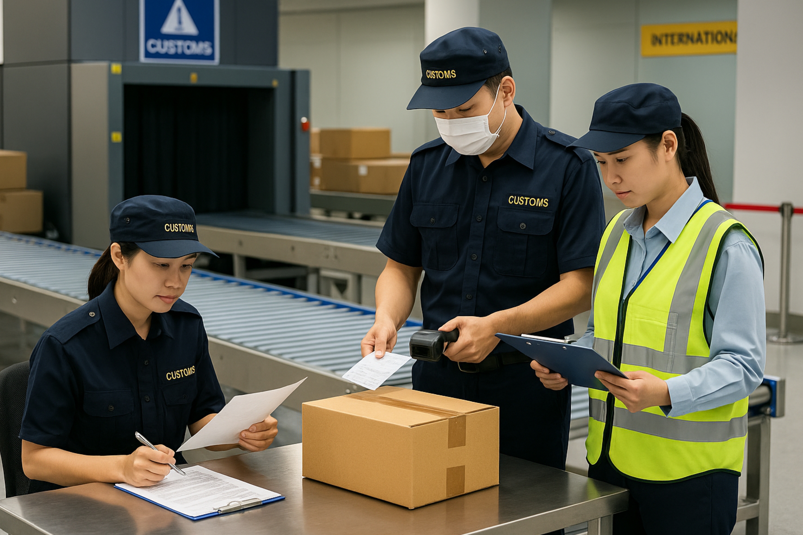 Kiểm tra chứng từ v&agrave; soi chiếu h&agrave;ng h&oacute;a l&agrave; bước bắt buộc khi th&ocirc;ng quan tuyến Trung Quốc &ndash; Việt Nam.