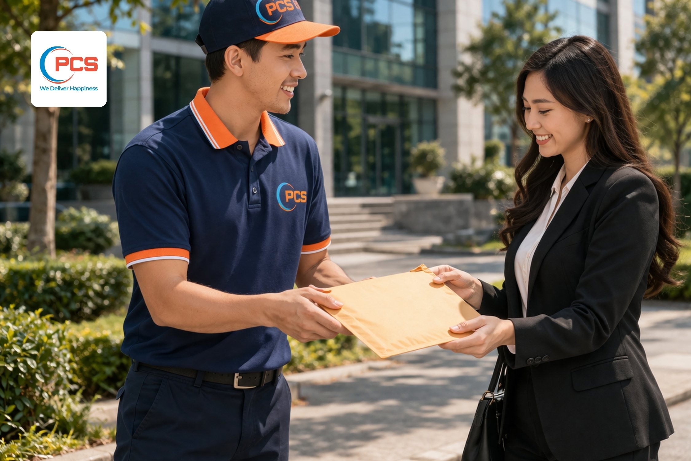 Dịch vụ vận chuyển hồ sơ, thư từ hợp đồng uy t&iacute;n, bảo mật tại PCS Logistics