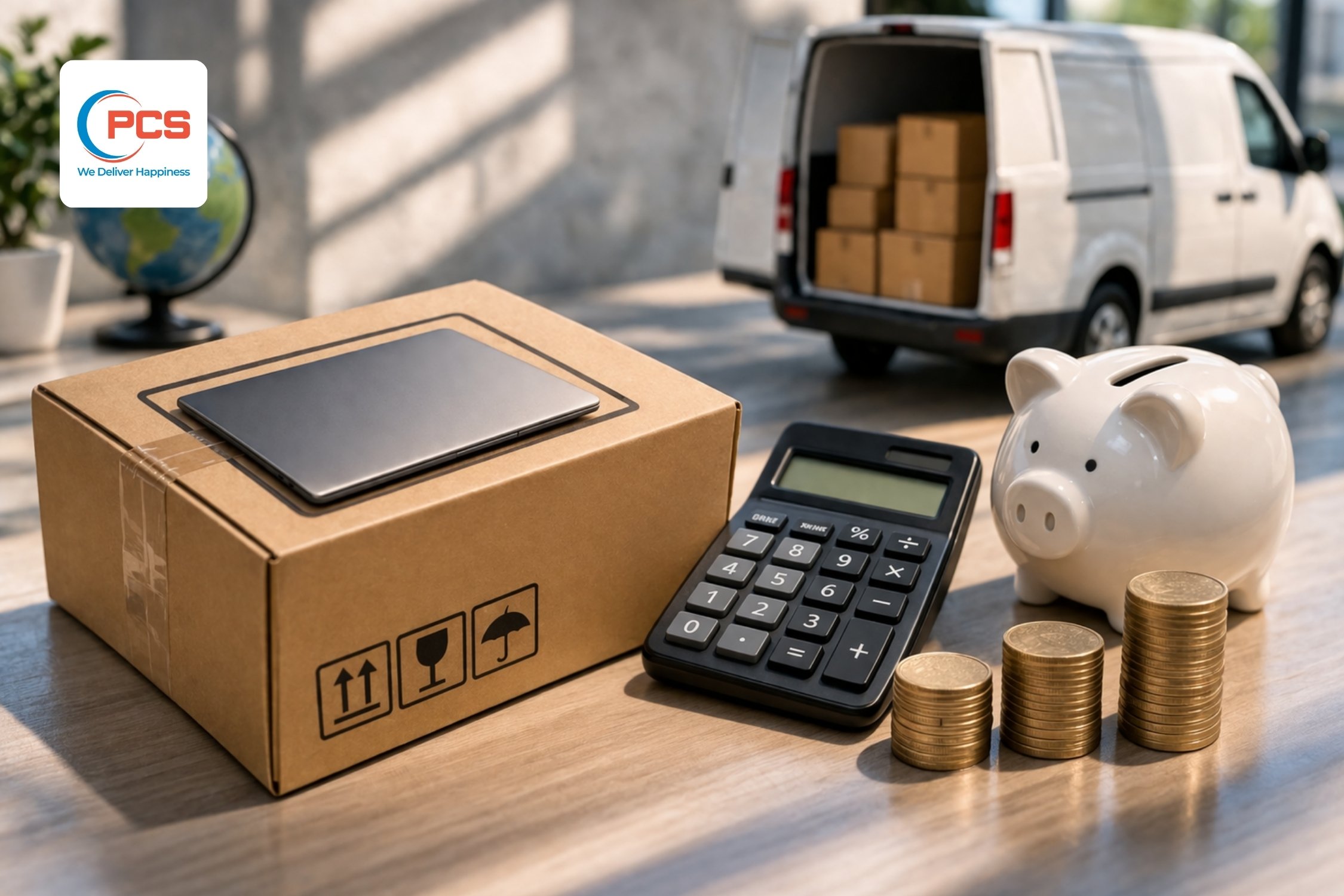 Chi ph&iacute; vận chuyển laptop phụ thuộc v&agrave;o nhiều yếu tố