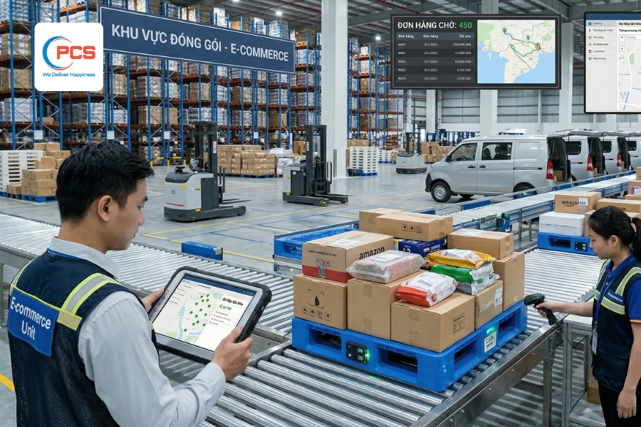 Ứng dụng smart pallet gi&uacute;p theo d&otilde;i v&agrave; cảnh b&aacute;o tức th&igrave;, kiểm so&aacute;t rủi ro xuy&ecirc;n suốt h&agrave;nh tr&igrave;nh vận chuyển