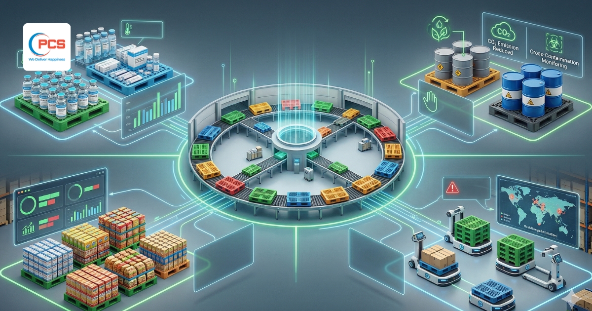 4 Ngành nên dùng dịch vụ smart pallet để chống thất thoát hàng