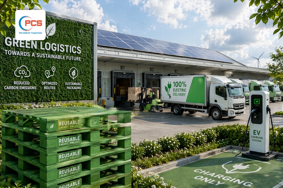 Xu hướng Smart pallet g&oacute;p phần tối ưu vận chuyển, giảm ph&aacute;t thải v&agrave; th&uacute;c đẩy chuỗi cung ứng bền vững theo ti&ecirc;u chuẩn ESG&nbsp;