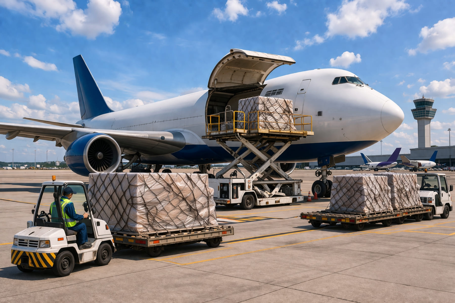 Phương tiện h&agrave;ng kh&ocirc;ng ph&ugrave; hợp h&agrave;ng h&oacute;a cần giao si&ecirc;u tốc