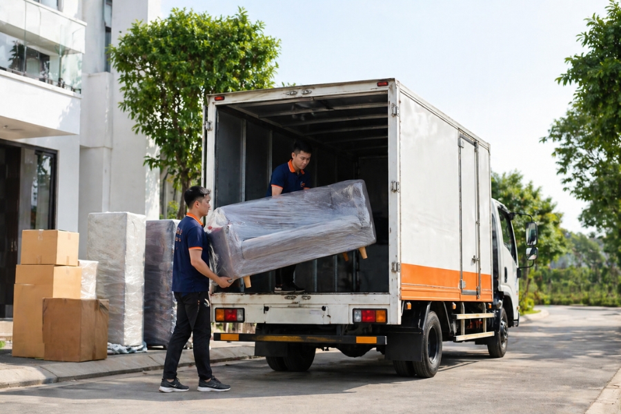 Nhu cầu vận chuyển h&agrave;ng cồng kềnh li&ecirc;n tỉnh tăng mạnh, đ&ograve;i hỏi giải ph&aacute;p tối ưu chi ph&iacute; v&agrave; đảm bảo an to&agrave;n.