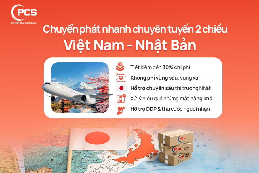 Chuyển ph&aacute;t nhanh chuy&ecirc;n tuyến Nhật Bản