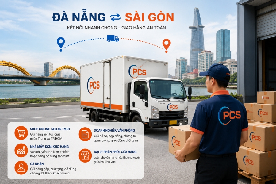 Giải ph&aacute;p chuyển ph&aacute;t nhanh Đ&agrave; Nẵng v&agrave; S&agrave;i G&ograve;n cho c&aacute; nhanh v&agrave; doanh nghiệp