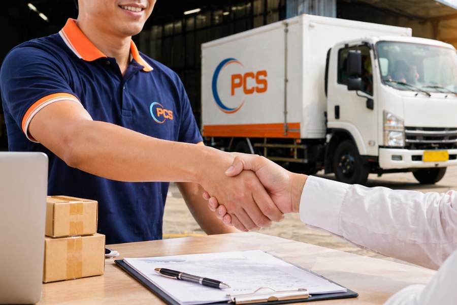 Quy tr&igrave;nh vận chuyển tại PCS Logistics được tinh gọn nhằm tối ưu thời gian vận chuyển đơn h&agrave;ng