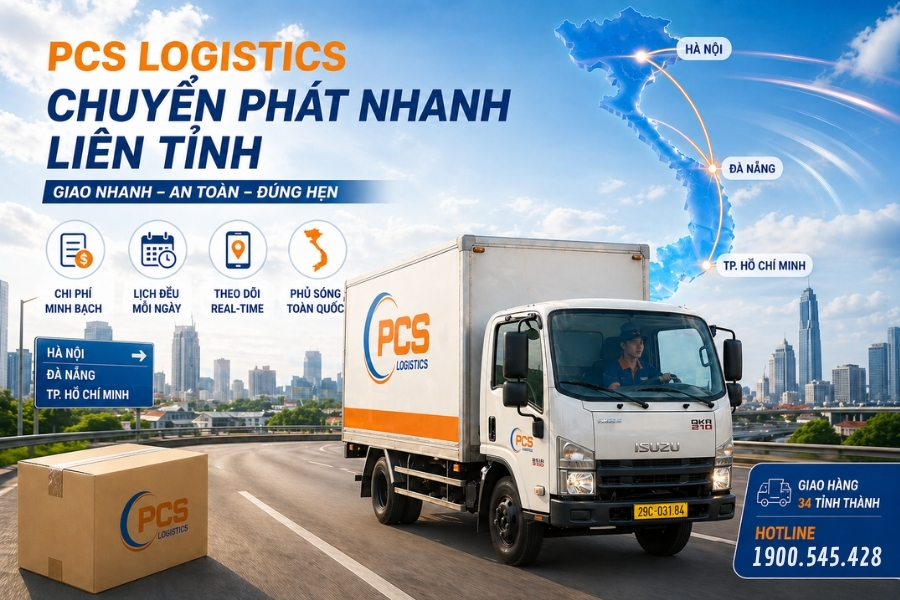 Giải ph&aacute;p vận chuyển h&agrave;ng h&oacute;a li&ecirc;n tỉnh tại PCS Logistics gi&uacute;p doanh nghiệp tối ưu chi ph&iacute; v&agrave; vận h&agrave;nh