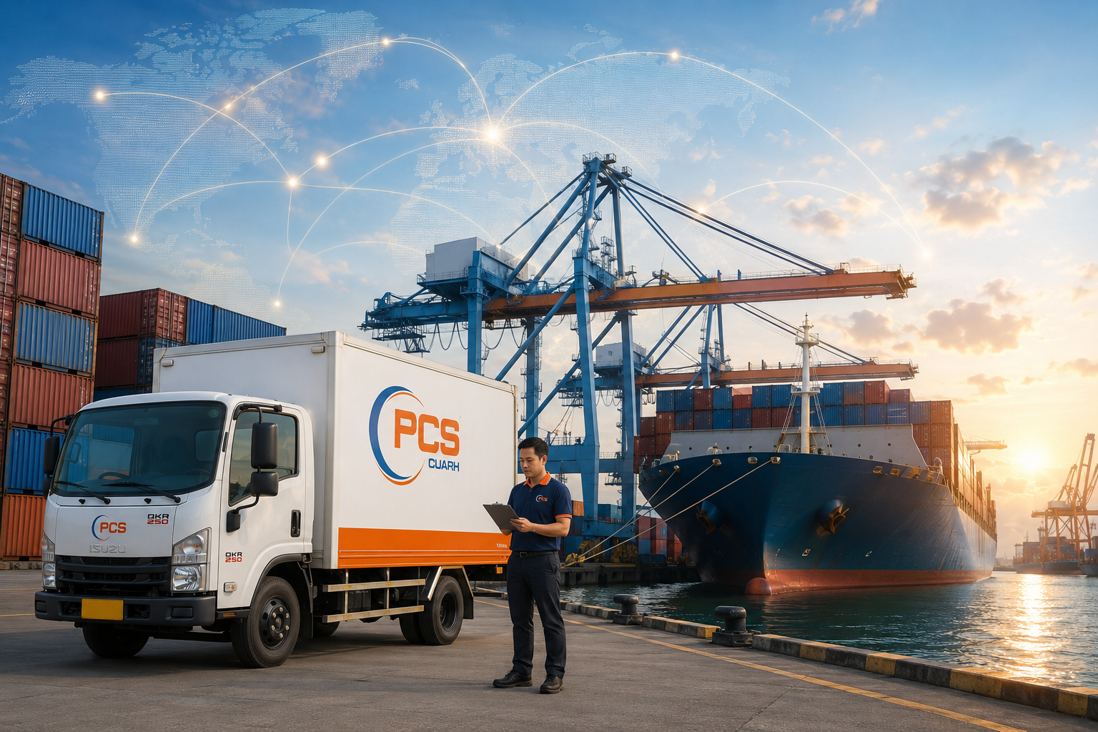 PCS Logistics mở rộng c&aacute;c tuyến vận chuyển đường biển đi quốc tế