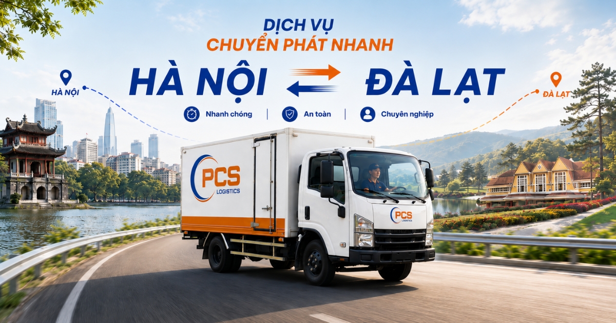 Chuyển phát nhanh Hà Nội Đà Lạt an toàn tuyến xa cho doanh nghiệp