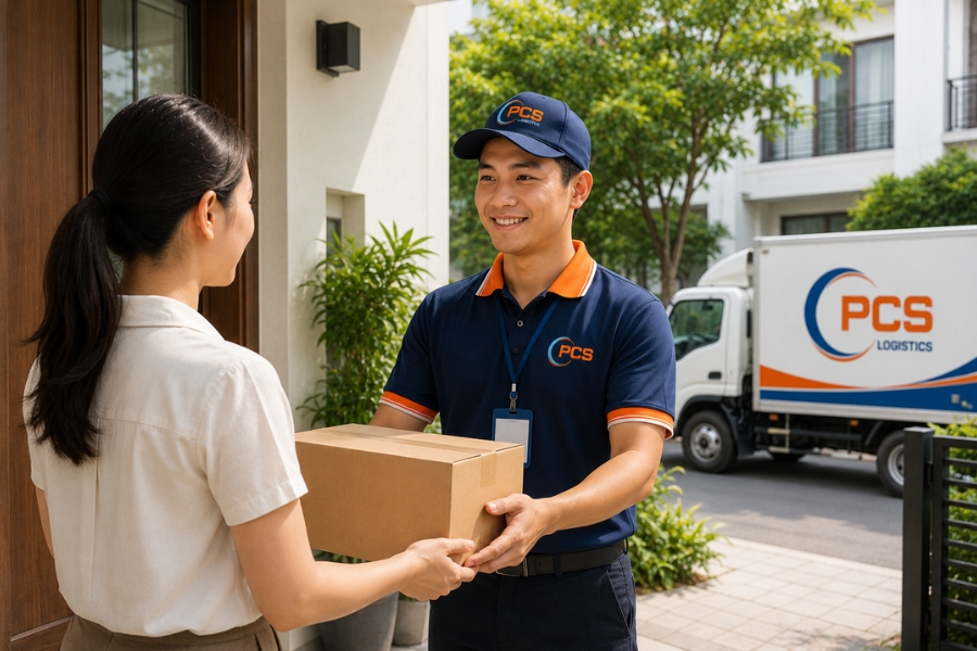 PCS Logistics lấy hàng tận nơi giúp doanh nghiệp không tốn công sức đi gửi hàng tại kho PCS Logistics lấy hàng tận nơi giúp doanh nghiệp không tốn công sức đi gửi hàng tại kho