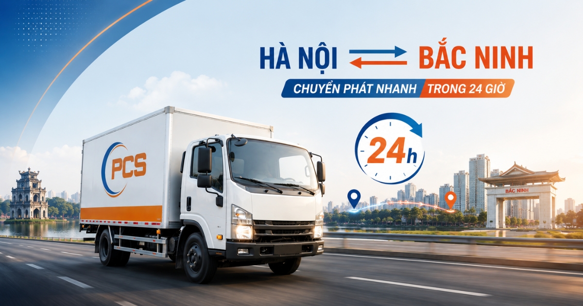 Chuyển phát nhanh Hà Nội - Bắc Ninh giao nhận trong ngày