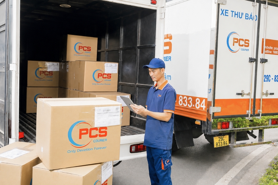 PCS hỗ trợ lấy hàng và giao tận nơi theo yêu cầu của khách hàng PCS hỗ trợ lấy hàng và giao tận nơi theo yêu cầu của khách hàng