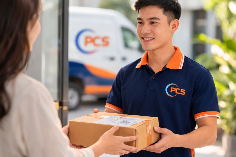 PCS Logistics lấy/trả h&agrave;ng tận nơi theo thỏa thuận với kh&aacute;ch h&agrave;ng