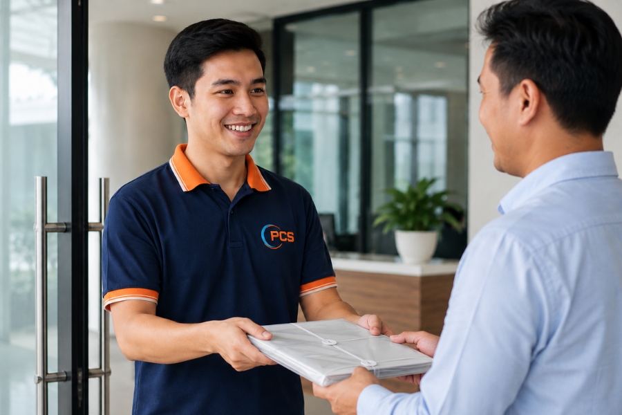 PCS Logistics nhận chuyển ph&aacute;t nhanh đa dạng hồ sơ, h&agrave;ng h&oacute;a v&agrave; kiện h&agrave;ng gi&aacute; trị.