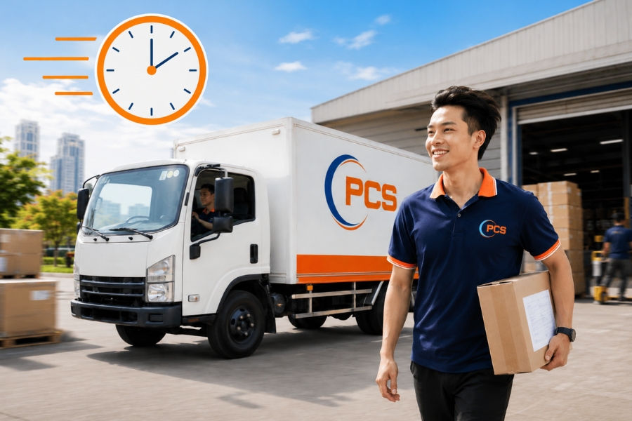 PCS Logistics giao nhận cấp tốc, tối ưu thời gian vận chuyển PCS Logistics giao nhận cấp tốc, tối ưu thời gian vận chuyển