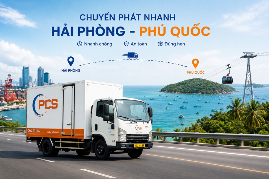 Tuyến Hải Phòng – Phú Quốc có đặc thù riêng do hàng hóa phải kết hợp vận chuyển qua đường biển. Tuyến Hải Phòng – Phú Quốc có đặc thù riêng do hàng hóa phải kết hợp vận chuyển qua đường biển.