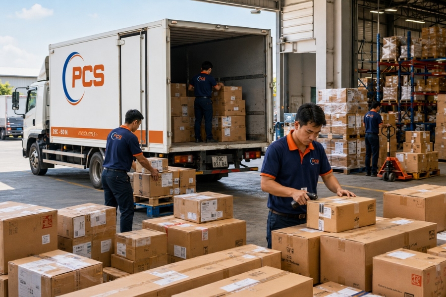 PCS Logistics nhận vận chuyển đa dạng loại hàng hóa với quy trình xử lý linh hoạt và an toàn. PCS Logistics nhận vận chuyển đa dạng loại hàng hóa với quy trình xử lý linh hoạt và an toàn.