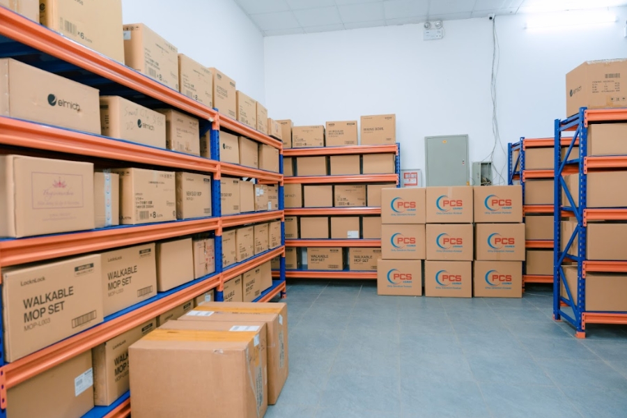 Kho fulfillment tại PCS Logistics cam kết an to&agrave;n cho h&agrave;ng h&oacute;a