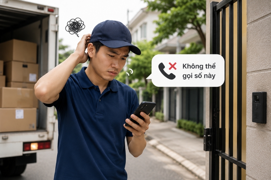 Sai thông tin người nhận khiến đơn hàng không thể giao thành công Sai thông tin người nhận khiến đơn hàng không thể giao thành công