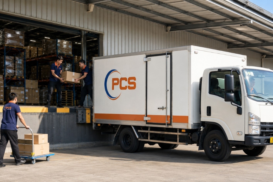 PCS Logistics c&oacute; mạng lưới hỗ trợ rộng khắp tr&ecirc;n tuyến Huế - S&agrave;i G&ograve;n