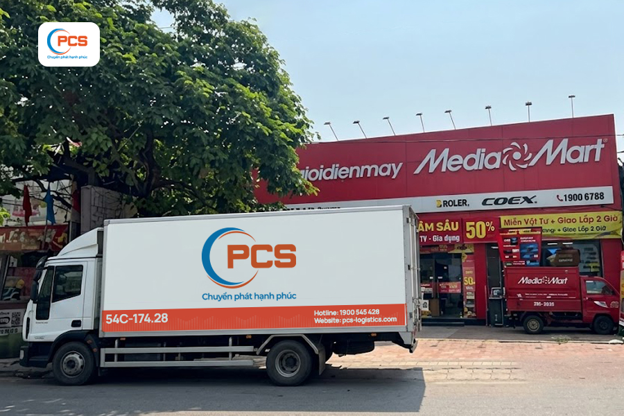 Dịch vụ giao h&agrave;ng cho si&ecirc;u thị