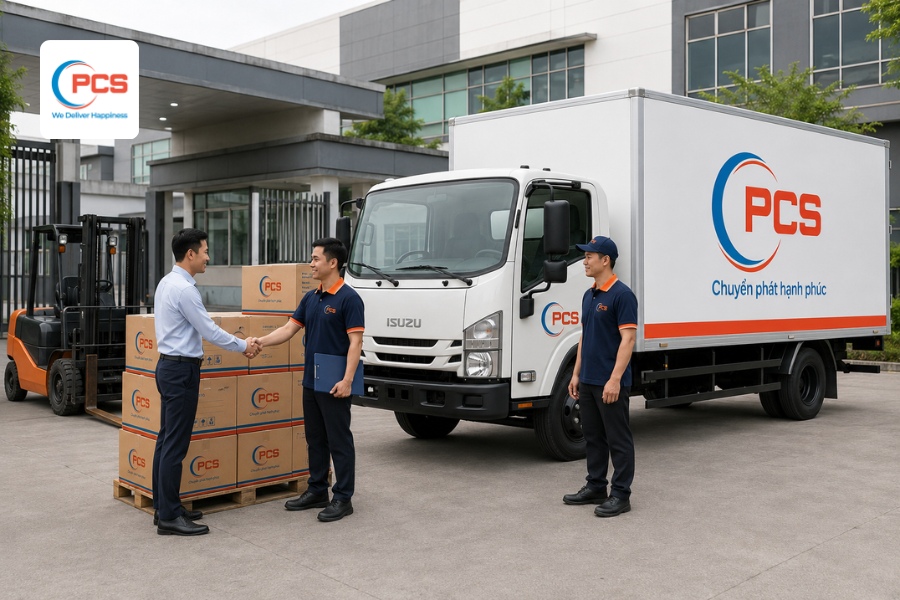 PCS Logistics chuyển ph&aacute;t h&agrave;ng văn ph&ograve;ng phẩm đảm bảo ngoại quan v&agrave;o hệ thống si&ecirc;u thị