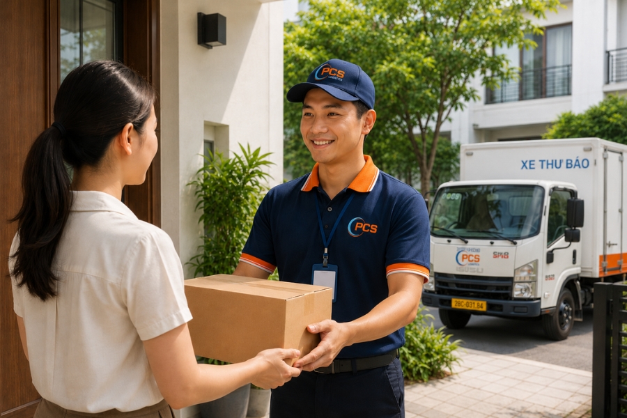 Quy tr&igrave;nh vận chuyển h&agrave;ng h&oacute;a H&agrave; Nội S&agrave;i G&ograve;n tại PCS Logistics