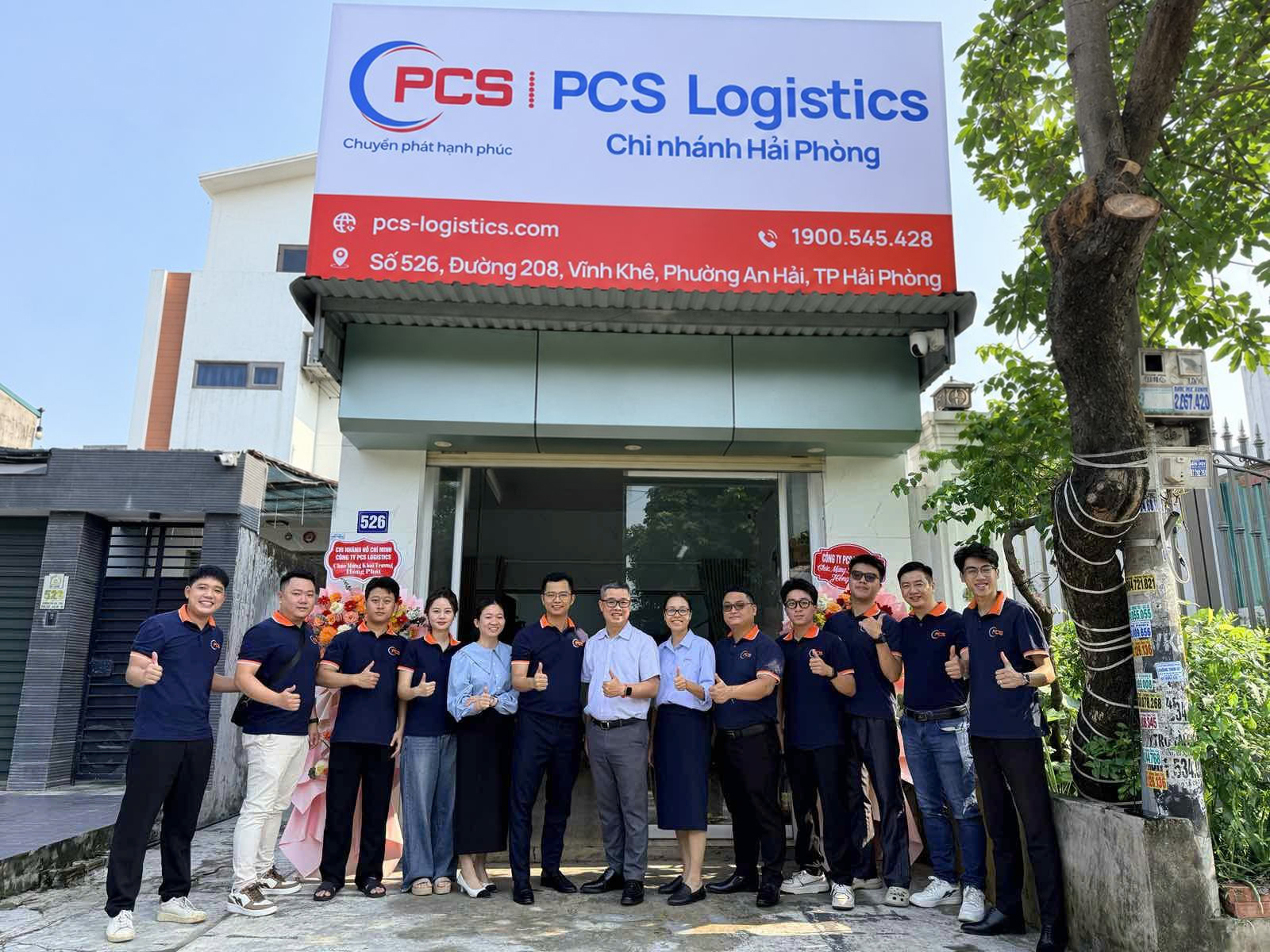 PCS Logistics chính thức khai trương chi nhánh Hải Phòng