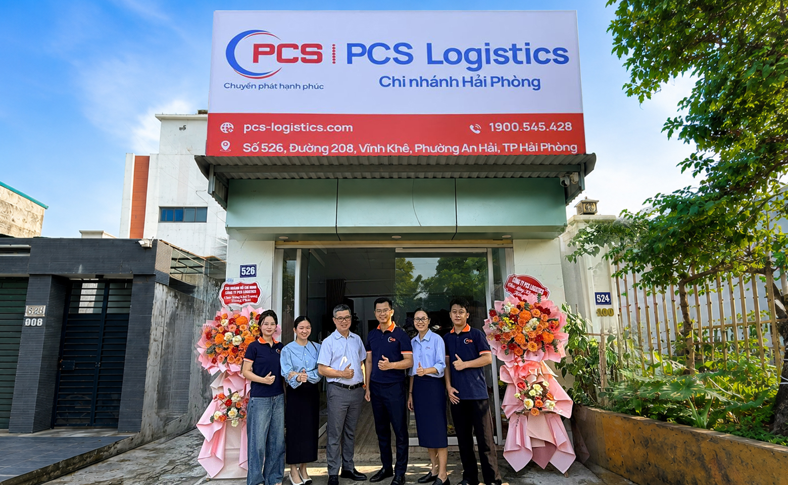 PCS Logistics khai trương chi nh&aacute;nh Hải Ph&ograve;ng