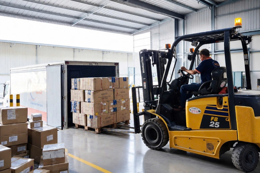 PCS Logistics hỗ trợ lấy v&agrave; giao h&agrave;ng tại h&agrave; nội v&agrave; m&oacute;ng c&aacute;i