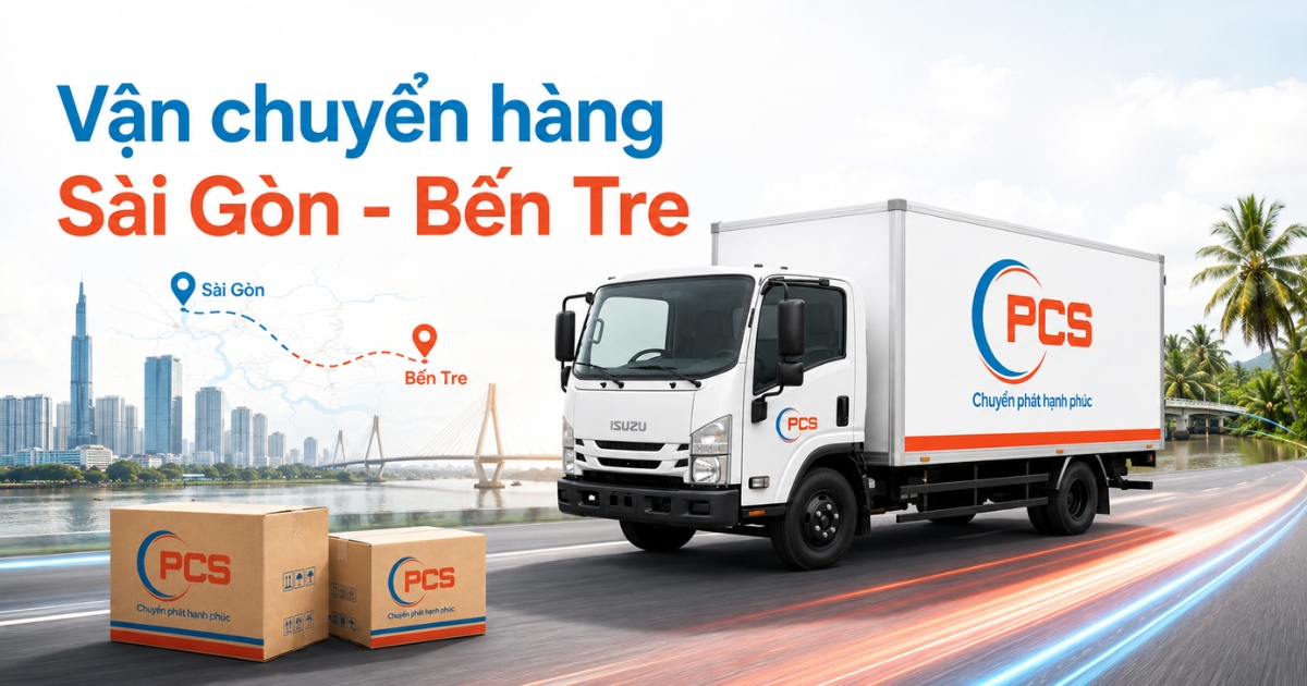 Tổng quan về tuyến vận chuyển h&agrave;ng s&agrave;i g&ograve;n bến tre hiện nay