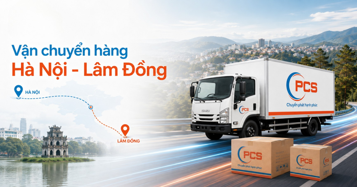 Vận chuyển hàng hoá Hà Nội - Lâm Đồng cho doanh nghiệp