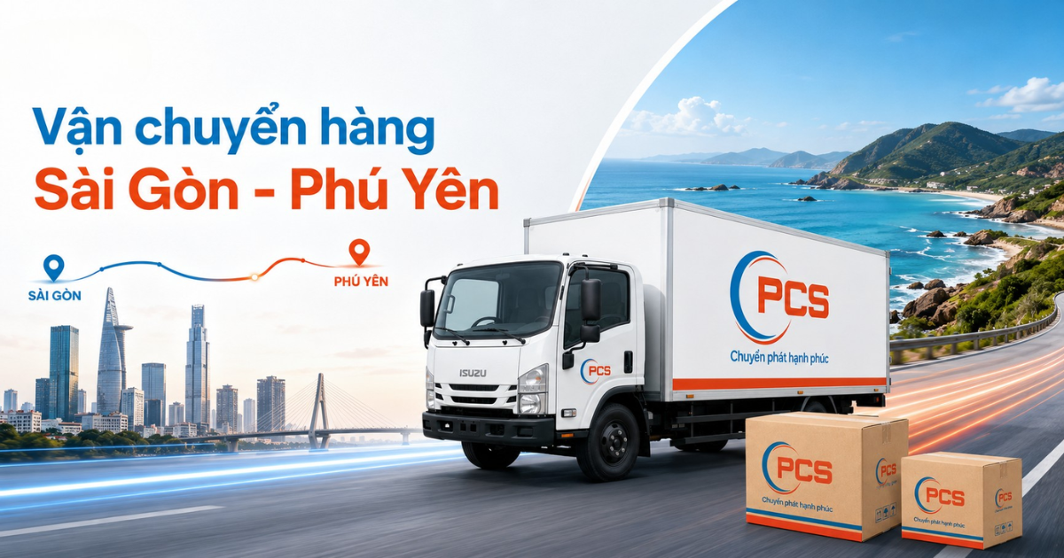 Vận chuyển hàng hóa Sài Gòn - Phú Yên giao nhận tận nơi