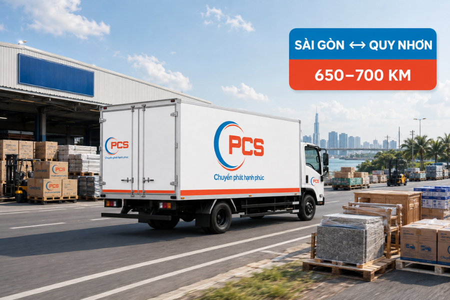 Thị trường vận chuyển S&agrave;i G&ograve;n &ndash; Quy Nhơn s&ocirc;i động, nhu cầu giao thương ng&agrave;y c&agrave;ng tăng.&nbsp;