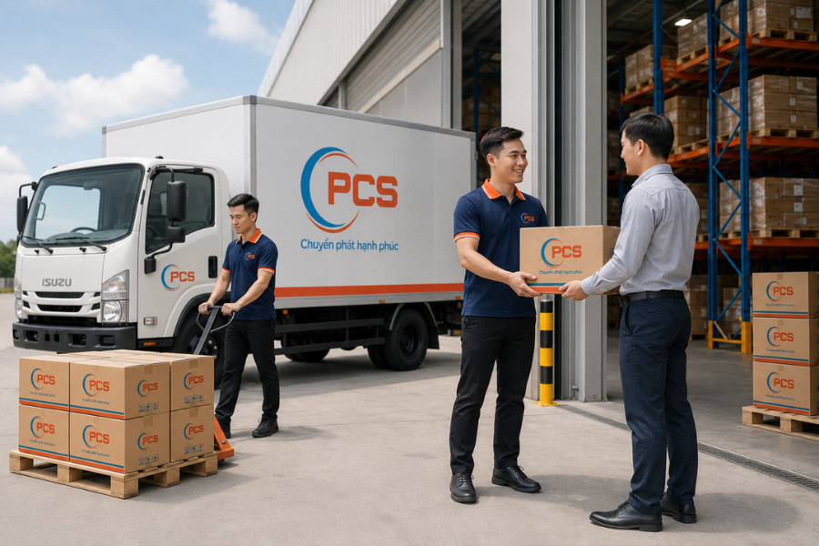 PCS Logistics hỗ trợ giao nhận h&agrave;ng h&oacute;a rộng khắp c&aacute;c khu vực tại Quy Nhơn.