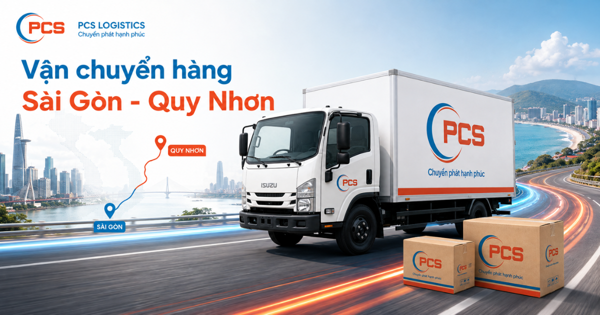 Vận chuyển Sài Gòn - Quy Nhơn cho hàng hóa doanh nghiệp