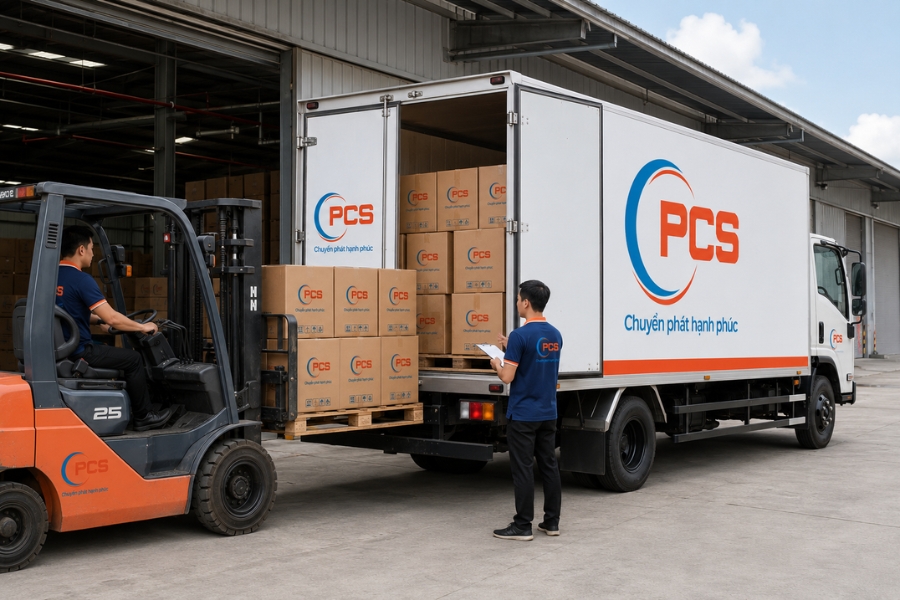 Xe nguy&ecirc;n chuyến ph&ugrave; hợp với c&aacute;c doanh nghiệp c&oacute; lượng h&agrave;ng lớn, đi thẳng kh&ocirc;ng qua trung chuyển.